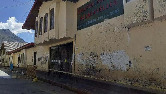 Huancavelica: En nueva normalidad, mercado sigue cerrado