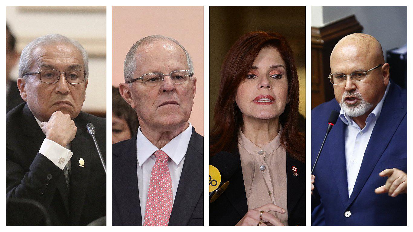 Fiscal Chávarry presentó denuncia constitucional contra PPK, Mercedes Aráoz y Carlos Bruce 