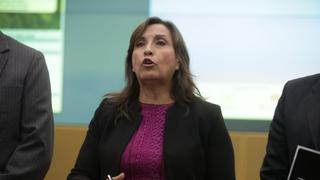 Dina Boluarte sobre protestas: “La Policía tiene que actuar con herramientas que están legalmente autorizadas”