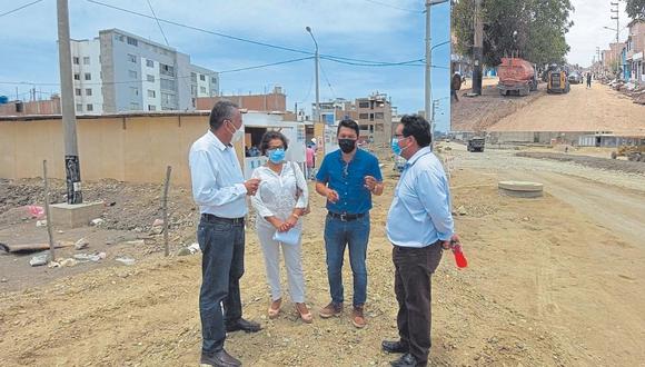 Propietarios de predios afectados en avenidas La Colectora y Cieza de León piden S/ 40 y S/ 20 millones, respectivamente.