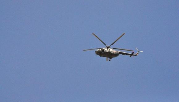 Se estrella helicóptero en Ayacucho y mueren dos personas