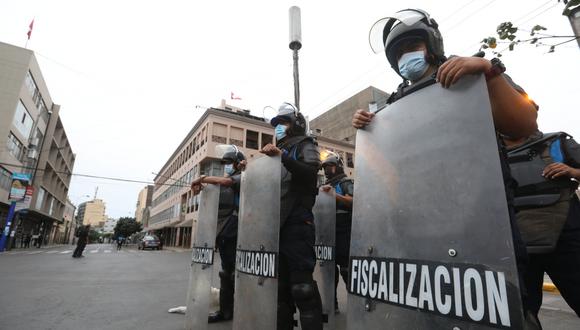La Municipalidad de Lima indicó que reforzará el control de seguridad con 250 policías y 140 agentes de fiscalización.  (Foto: MML)
