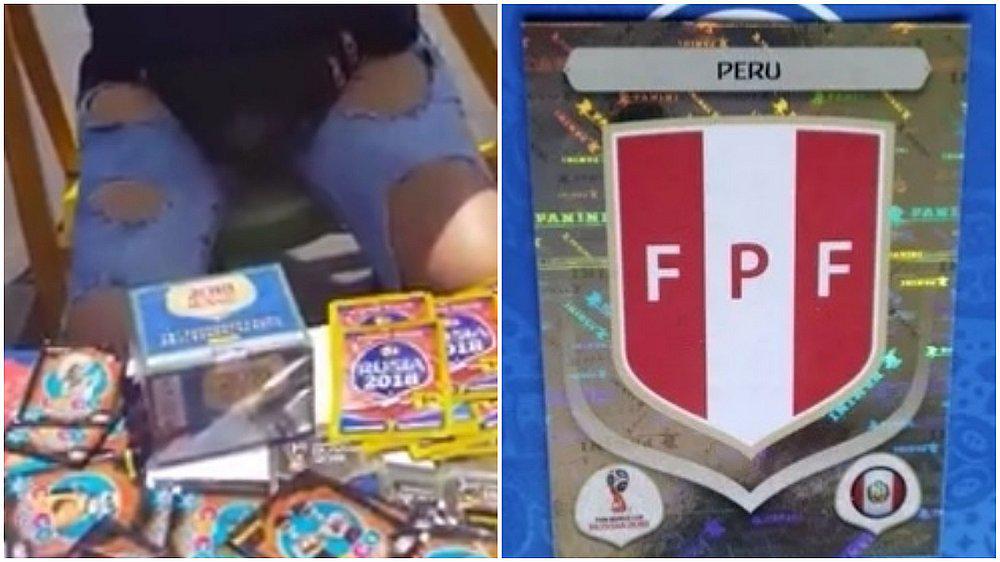 Álbum Panini: comerciante ofrece a excesivo precio cromo de Perú y video se vuelve viral (VIDEO)