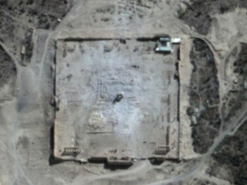 Estado Islámico destruyó el templo de Bel en Palmira