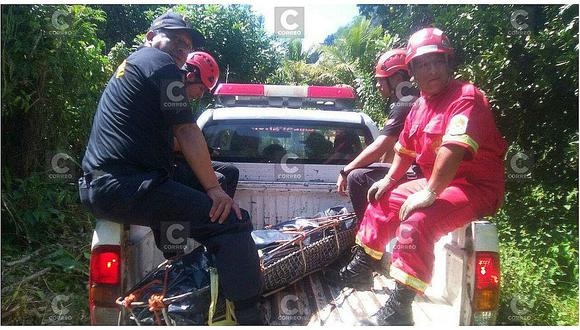 Motociclista atropella pareja de ancianos y mata a uno de ellos en Cusco