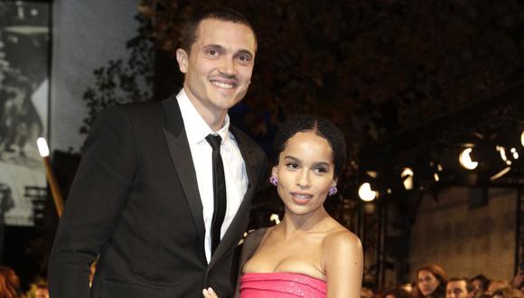 Zoë Kravitz se divorcia de Karl Glusman apenas 18 meses después de casarse. (Foto: AFP)