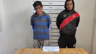 Arrestan a dos vendedores de droga y les hallan 325 “Ketes” de PBC en El Porvenir 
