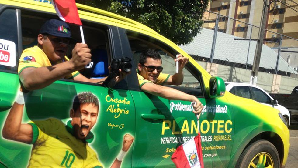 Viajaron por carretera para conseguir el autógrafo de Neymar