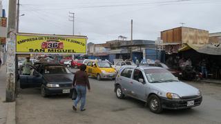 Chimbote: Desalojan a colectiveros con gas lacrimógeno