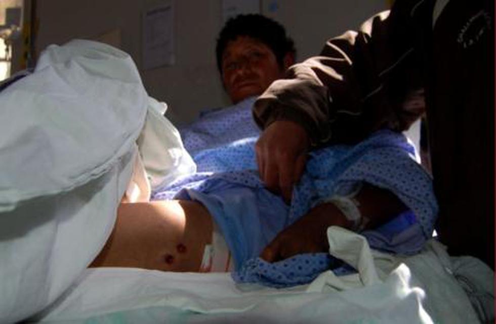 Apurímac: Protesta "pacífica" termina con 4 heridos de bala