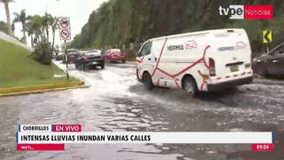 “Se ha formado una lagunita”: reportan agua empozada en vía de la Costa Verde en Chorrillos