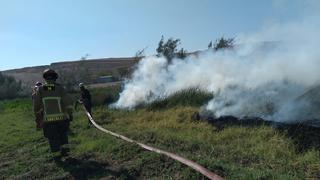 Pasajeros resultan quemados luego que chofer cruzó por incendio forestal en Amazonas