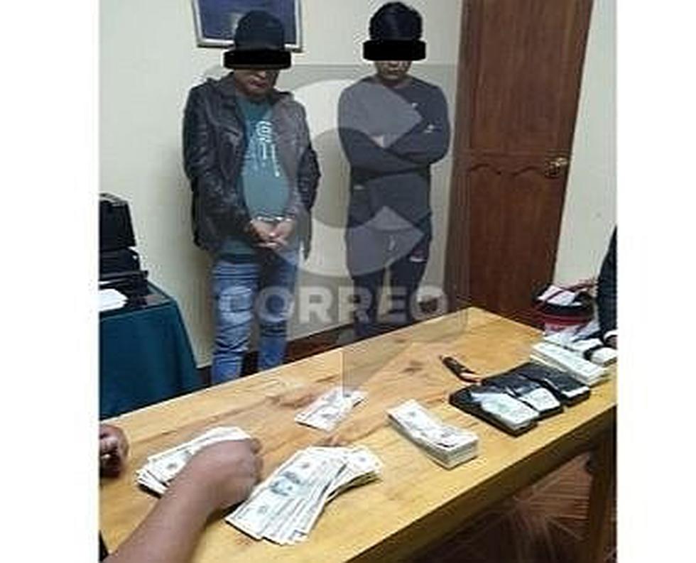 Detienen a amigos con 120 mil dólares de procedencia ilegal