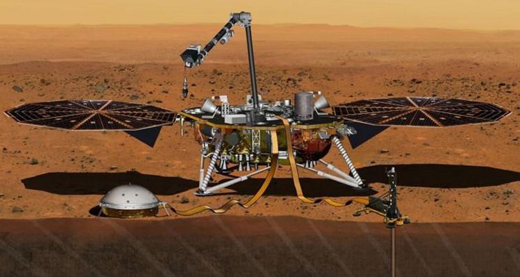La Nasa enviará el robot InSight a Marte en mayo de 2018