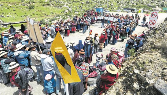 Persisten los bloqueos de carreteras en la región Cusco. (Foto referencial: GEC)