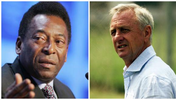 Pelé lamenta la muerte del "gran hombre" que fue Johan Cruyff