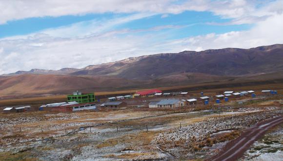 El centro poblado de Jilatamarca está alerta a estos proyectos mineros Foto: Honorio Checalla