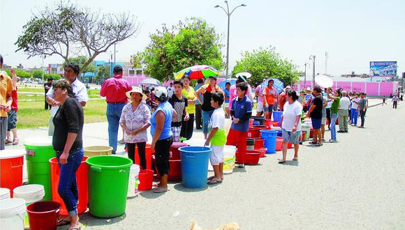 Sedalib y MPT serán denunciados por la falta de agua y la basura en Trujillo 