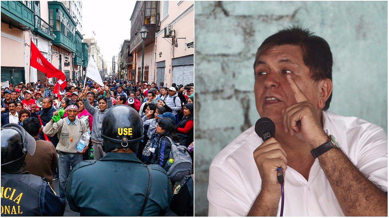 Alan García sobre maestros en huelga: "Volverán a aulas porque no temen a la evaluación" (VIDEO)