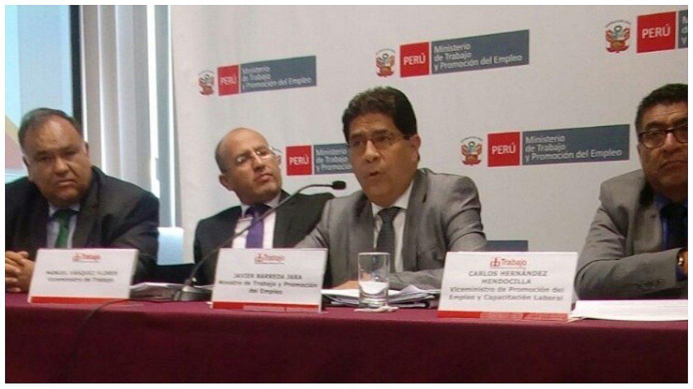 Ministro de Trabajo: "​Es poco serio el informe del BCR sobre el sueldo mínimo"