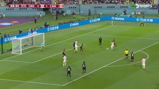 Croacia se encamina al triunfo: gol de Kramaric para el 3-1 ante Canadá (VIDEO)