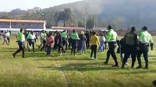 Huancayo: Heridos y detenidos deja enfrentamiento por estadio comunal (VIDEO)