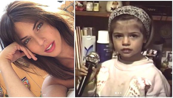 Stephanie Cayo enternece Instagram con inédito video de su infancia