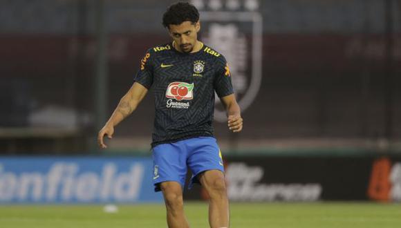 Marquinhos ha jugado los siete partidos de Brasil en las Eliminatorias Qatar 2022. (Foto: AFP)