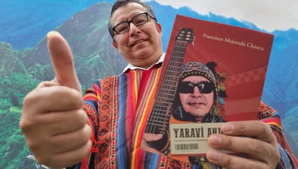 Escritor Francisco Mejorada presenta su cuarto libro “Yaraví and Roll”