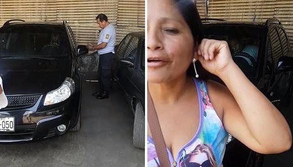 ​Facebook: graban a policía que habría agredido a su pareja en cochera pero la mujer sale en su defensa (VIDEO)