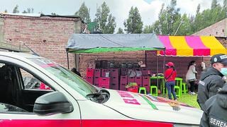 Sorprenden a cien personas  en campeonato de fútbol y bebiendo licor en Huancayo