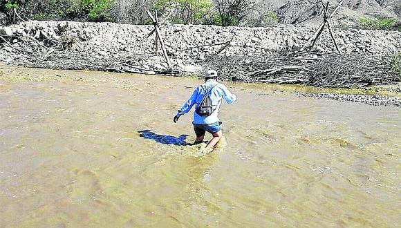 Autoridades temen desborde del río El Ingenio
