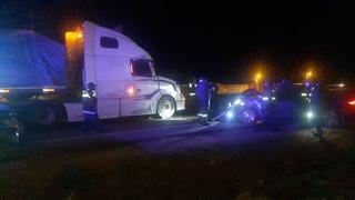 Choque de vehículos deja varios heridos en la vía Juliaca-Puno