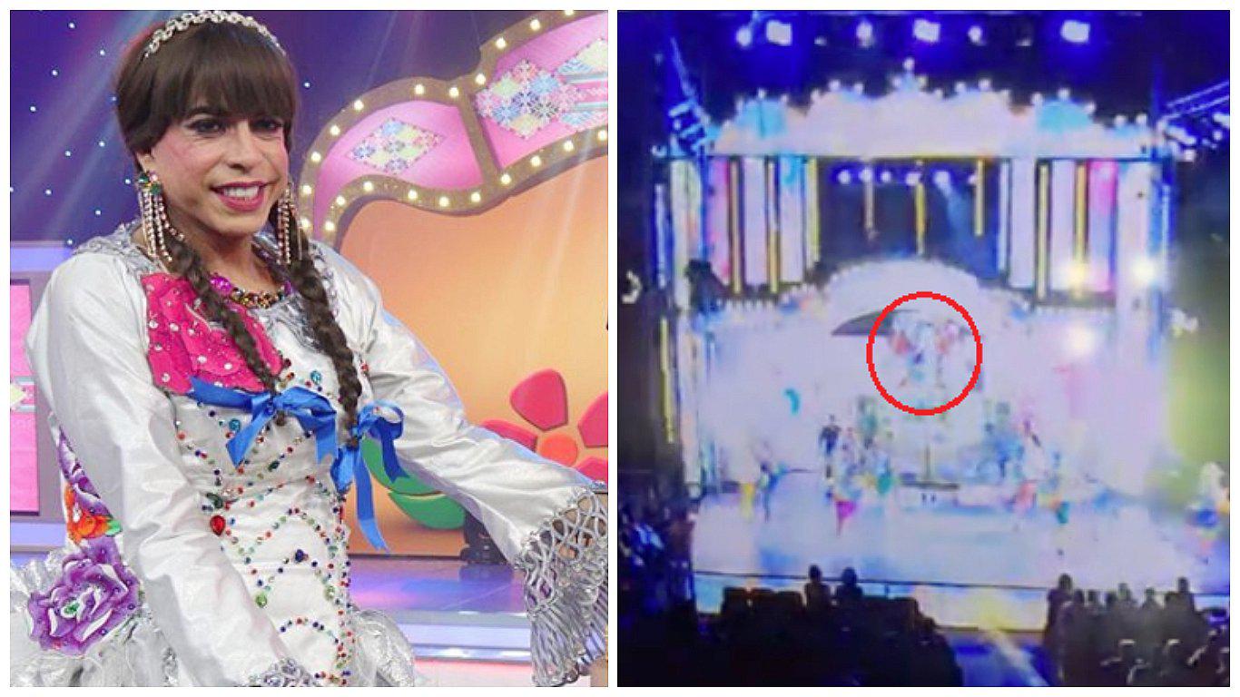 Ernesto Pimentel cayó de una altura de dos metros en plena función de circo 