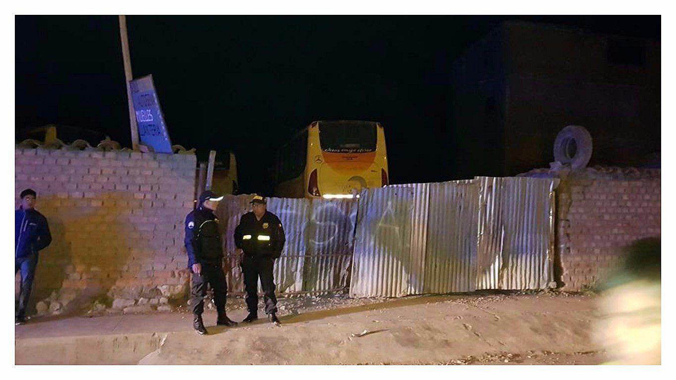 Huamachuco: Extorsionadores detonan explosivo en cochera de empresa Caipo (VIDEO) 