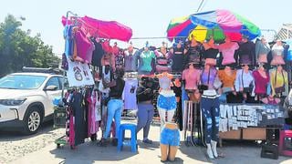 Ambulantes originan caos en mercado de Piura