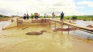 Tumbes: Población queda aislada por lluvias