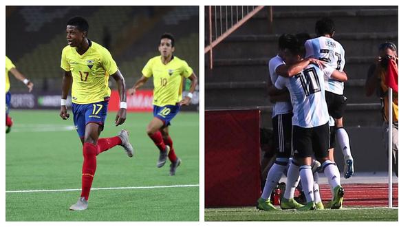 Sudamericano Sub 17: Ecuador derrotó 4-1 a Argentina y clasificó al Mundial de Brasil (VIDEO)