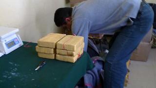 Incautan 8 kilos de droga en Vía Los Libertadores 