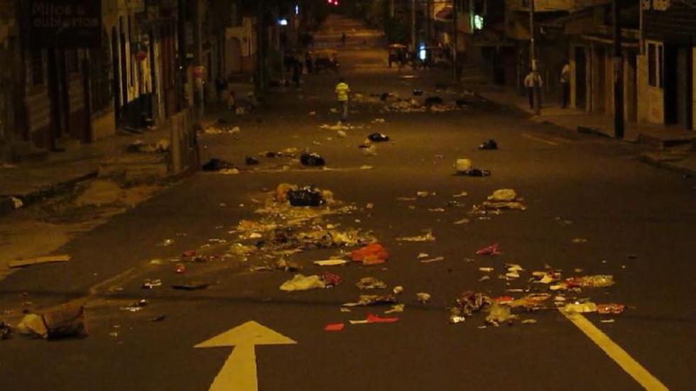 Delincuentes aprovechan paro para generar caos, en Iquitos