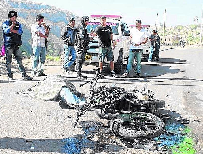 Puno: ​menor muere tras despiste de motocicleta