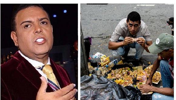 Andrés Hurtado 'Chibolín' graba cómo hambre en Venezuela obliga a comer de la basura (VIDEO)