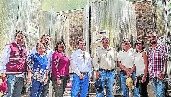 Instalan primera planta procesadora de pisco en Castilla