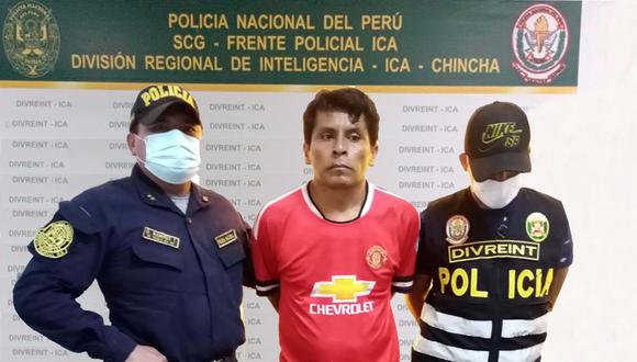 Chincha: Capturan a alias “Cabezón” sindicado como vendedor de drogas