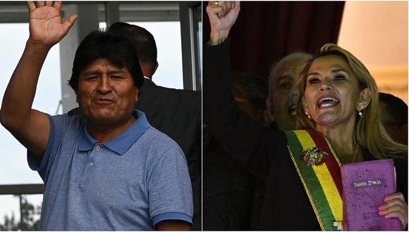 Evo Morales califica de "golpe" la "autoproclamación" de Jeanine Añez como presidenta de Bolivia