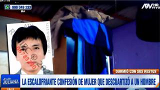 Escalofriante confesión de mujer que descuartizó a panadero en SJL (VIDEO)