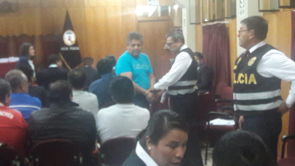 Juez envía a Alfredo Chamorro a la cárcel por 18 meses de prisión preventiva