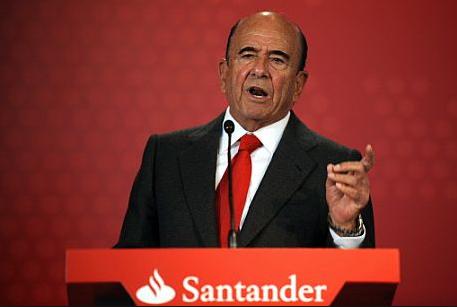 Infarto causa muerte de Emilio Botín, presidente del banco español Santander
