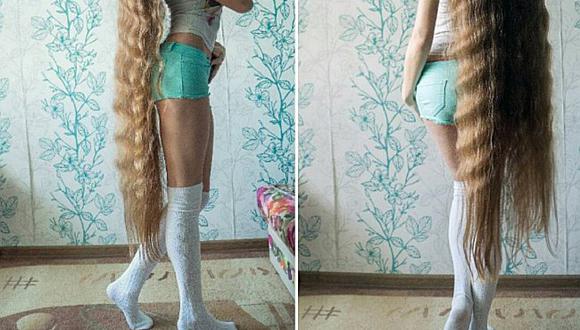​Instagram: Conoce a la "Rapunzel" rusa que conquista la red