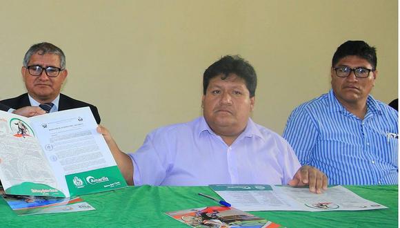 Dirigente sindical dice que Robinson Aguirre está desesperado por ser gobernador regional 